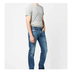 Jeans décontractés pour hommes, coupe droite, style streetwear, pantalons de créateurs haut de gamme avec poches, coupe ajustée, style jogger, dropshipping - Product Image 1