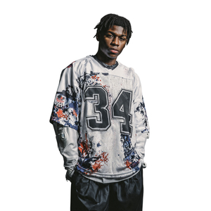 เสื้อลาครอสโพลีเอสเตอร์ 100% แบบกำหนดเอง ขายส่ง คุณภาพสูง ชุดลาครอสแบบซับลิเมชั่น - Product Image 1