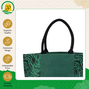 Sac en jute de qualité supérieure pour usage quotidien, écologique et économique, avec poignée rembourrée noire, en vente en Inde - Product Image 2