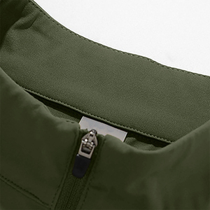Pakistan Manufacture Men Unique Design Quarter <b>Zip</b> T-<b>Shirts</b> Lightweight Quick Dry Soft Fabric Solid Pattern Regular Fit T-<b>Shirt</b> - Product Image 3