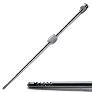 Sonda Metálica Manual Breisky para Artroscopia Ortopédica, Punta Espiral para Cirugía Ginecológica, Certificación CE ISO13485 - Product Image 1