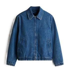 Veste en jean zippée pour garçons, personnalisable, hiver, haute qualité, coton respirant, vêtements d'hiver décontractés pour garçons - Product Image 1