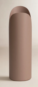 Jarrón de latón con forma de corazón exótico contemporáneo al por mayor – para sala de estar y mesa de comedor, decoración del hogar color burdeos - Product Image 3