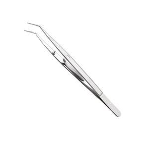 คีมคีบสำลีปลายหยักพร้อมกลไกล็อค สำหรับการดูแลฟันและการวินิจฉัย - Product Image 1