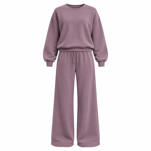 Blank Sweat Suits Winter Unisex Customized Logo Hooded Rhinestone Zip Cardigan XL <b>Women</b> <b>Jogger</b> Sets Breathable Printed <b>Fleece</b> - Product Image 1
