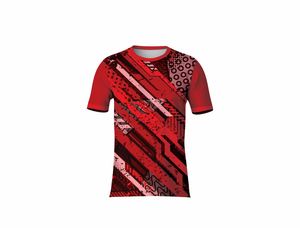 T-shirt décontracté pour homme en tricot avec impression intégrale par sublimation, motif uni, design personnalisé, séchage rapide, confortable - Product Image 5