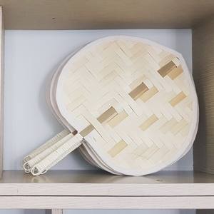 Stylish Bamboo <b>Fan</b> Gifts <b>Personalized</b> Hand Craft Wicker Natural Seagrass Hand <b>Fans</b> for Summer Beach In-Outdoor <b>Fan</b> Handicraft - Product Image 4