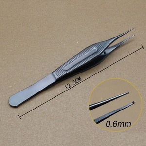 Ametrine Surgical Adson Stainless Tissue Forceps Rhinoplasty Cartilage Thumb Tweezers <b>Plastic</b> Surgery Ocularplastic <b>General</b> - Product Image 6