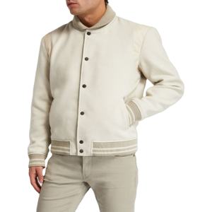 Nouvel arrivage de streetwear d'hiver épais de haute qualité veste universitaire de baseball brodée veste universitaire pour hommes - Product Image 1