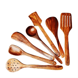 Nouvel ensemble d'ustensiles à salade écologiques, compatibles lave-vaisselle, pour la cuisine domestique, fabriqué en Inde - Product Image 2