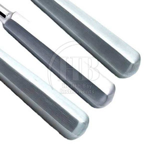 Kit d'instruments d'élévateurs dentaires manuels en acier inoxydable, finition lisse, construction robuste, poignée ergonomique, professionnel - Product Image 4