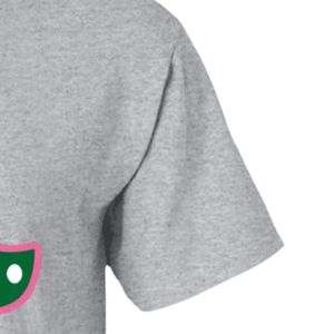 T-shirt personnalisé gris chiné pour femme avec motif sapin de Noël, manches courtes, col rond, décontracté, pour les fêtes, haut tendance saisonnier - Product Image 3