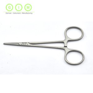 MOSQUITO FORCEPS GROOVED <b>MINI</b> Stainless Steel Joseph Scissors Curved Dissecting Surgical <b>Clamp</b> Manual CE Certified Clinic - Product Image 1