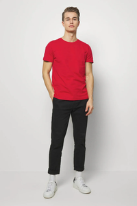 T-shirt '' SOSH 4 '' pour homme à manches courtes - 100% coton peigné BCI de qualité supérieure - Product Image 3