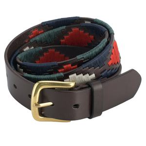 Cinturón de Cuero Polo Argentina con Etiqueta del Comprador, Color Negro/Marrón, Tamaño y Logotipo Personalizables - Product Image 3