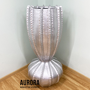 Vase de sol en fibre de verre artisanal moderne de haute qualité, écologique, vente en gros auprès d'un fabricant vietnamien pour la décoration intérieure - Product Image 5