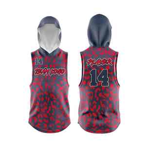 Uniforme de Fútbol Americano Sublimado con Diseño Personalizado OEM, 7 contra 7, con Capucha, Uniforme de Fútbol Americano Personalizado con Tu Nombre y Número - Product Image 2