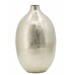 Florero de aluminio de alta calidad, florero de mesa moderno, florero de Metal decorativo para decoración de sala de estar de oficina en casa - Product Image 5