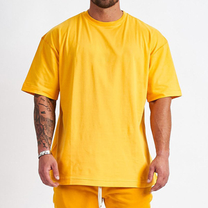 T-shirt surdimensionné personnalisé |   T-shirt 100% coton 180g poids lourd |   Manches courtes imprimées en sérigraphie |   Streetwear à épaules tombantes | - Product Image 1