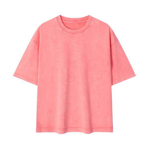 High Quality Custom Logo Heavy Weight boxy fit Tee Shirt 100% Cotton Men <b>Tshirt</b> 220GSM Cotton - Product Image 1