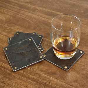 Sous-verre en métal d'inspiration vintage, parfait pour la protection des tables, idéal pour la mise en place quotidienne, l'espace de travail, le bureau et la cuisine, provenant d'Inde. - Product Image 4