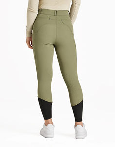 2026 Vente en gros Jodhpurs d'équitation pour femmes, en coton, légers et respirants, avec assise intégrale en silicone et taille haute - Product Image 2