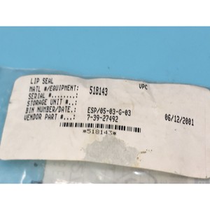 2 DNS 7-39-27492 LIP <b>SEAL</b>, 518143, 179178 - Trusted Global Legacy Semiconductor Equipment and Parts at - Product Image 5