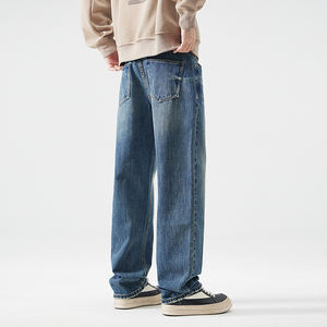 กางเกงยีนส์เดนิมผู้ชายสั่งทำโลโก้ได้ ขายส่งจากโรงงานโดยตรง |   ป้ายแบรนด์แบบกำหนดเอง |   ผ้าคุณภาพสูง, ตะเข็บเย็บทนทาน - Product Image 2