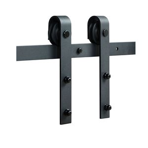 Heavy Duty <b>Barn</b> <b>Door</b> <b>Hardware</b> Kit with Sliding Loading Feature - Product Image 1