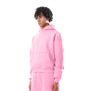 Ensemble de survêtement pour homme de qualité supérieure, personnalisé, en coton épais, comprenant un sweat-shirt et un pantalon de jogging, 2 pièces - Product Image 6