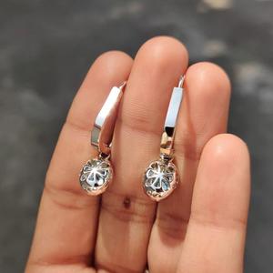 Green Oval Cut Diamond Drop Earrings with Round Cut Halo Stones Elegant Dangle Earrings Luxury Bridal Jewelry Statement <b>Gift</b> - Product Image 2