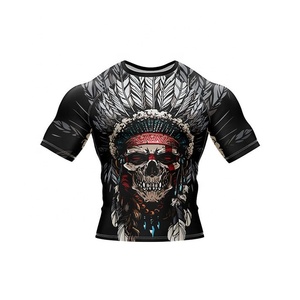 Camiseta de Compresión Personalizada, Transpirable, Anti-UV, para Mujer, Manga Larga, para Jiu Jitsu Brasileño, MMA, Poliéster/Spandex, Fortleo - Product Image 6