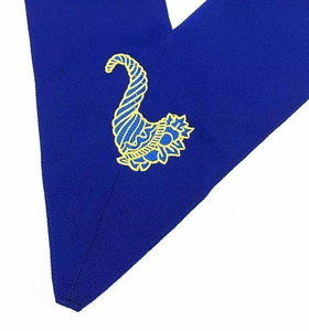 Conjunto de Collarín para Oficiales de Logia Azul 2026, Regalia Masónica, 12 Collarines de Alta Calidad Bordados a Máquina, Personalizables - Product Image 4