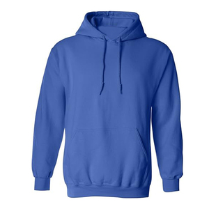 Sweat-shirt à capuche vert olive pour homme, coupe classique, en coton French Terry, pull décontracté, couleur unie, pour l'automne - Product Image 4