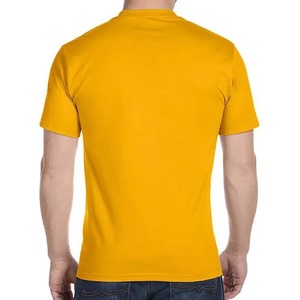 T-shirt graphique surdimensionné en coton épais pour homme, style streetwear rétro avec col rond, 100 % coton et polyester - Product Image 6