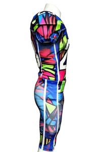 ชุดยูนิฟอร์มอเมริกันฟุตบอลแบบสั่งทำ แขนสั้น น้ำหนักเบา ระบายอากาศได้ดี ไซส์ใหญ่ คุณภาพสูง สไตล์ใหม่ สีพื้น 100% ด้านหน้า - Product Image 3