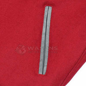 <b>Neutral</b> Style School Fashion Letterman Jacket Leather Sleeves And Contrast Color Sleeves Style - Product Image 5