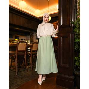 Vintage Ladies Cargo <b>Pleat</b> <b>Skirt</b>-PU/Nylon Chic One Size Ezza Label - Product Image 1