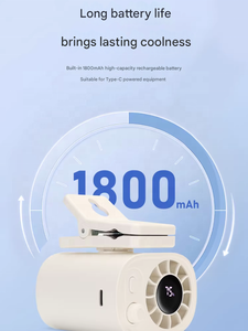Mini Ventilador Portátil con Motor sin Escobillas, Manos Libres, con Clip, Nuevo Estilo 2026, Ventilador USB Mini para Cintura, para Exteriores - Product Image 3
