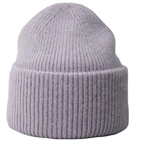 Comprar gorro de invierno unisex con diseño de logotipo personalizado costilla de lana de punto transpirable ropa informal gorro de moda para la playa 2025 - Product Image 2