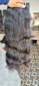 Extensions de cheveux humains vierges Remy, ondulés, ondulés, haute qualité, texture douce, tissage naturel, poids 100g - Product Image 3