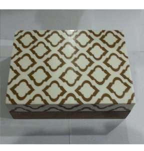 Handicraft Resin Inlay Keepsake <b>Storage</b> Box Top Selling Women's <b>Jewelry</b> <b>Storage</b> Decorative Box at Low Price - Product Image 1