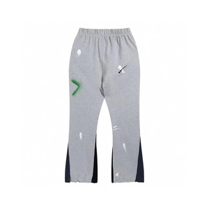 Pantalones Deportivos de Lona y Felpa de Alta Calidad para Hombre, Transpirables, Diseño Personalizado, Poliéster/Algodón, Cierre con Cordón, Casuales - Product Image 2
