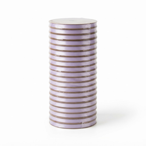 Cinta de satén de una sola cara de 6 mm, color lavanda morado claro, venta al por mayor, 20 rollos x 8 metros, para cajas de regalo, etiquetas de regalo, embalaje de belleza, a granel - Product Image 1