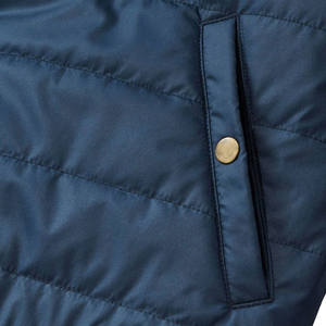 <b>Men's</b> Lightweight Color-Block Puffer Jacket Windproof Winter Quilted Bubble Coat Outdoor <b>Thermal</b> Padded Stand Collar Outerwear - Product Image 5