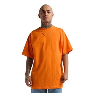 Chemise de luxe poids lourd personnalisée de qualité super douce marque 100% coton sonnerie de T-shirt avec logo d'impression bouffante unisexe - Product Image 1