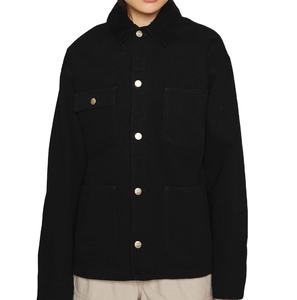 เสื้อแจ็คเก็ตผู้ชายคุณภาพสูง ปกคอพับ ซิปด้านหน้า ผ้าฝ้ายทนทาน เสื้อโค้ทสำหรับทำงาน เสื้อแจ็คเก็ตหนาสำหรับฤดูหนาวสำหรับผู้ชาย - Product Image 1