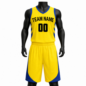 Nuevo Conjunto de Uniforme de Baloncesto Transpirable de Poliéster Personalizado Modelo 2026, Jersey y Pantalones Cortos Sublimados de Secado Rápido, Ropa Deportiva para Equipos - Product Image 1