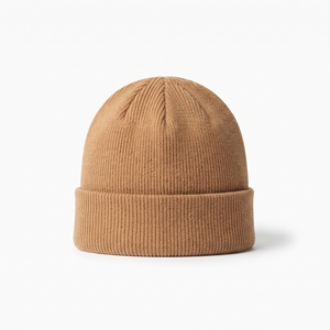 Gorro de Punto Personalizado Tipo Waffle, Gorro de Invierno Unisex Cálido con Puño y Etiqueta - Product Image 6