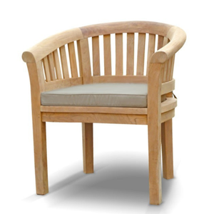 Modern Curved <b>Teak</b> Dining <b>Chair</b> for Home Garden Apartment Villa and Hotels Furniture Garden <b>Chairs</b> - Product Image 1